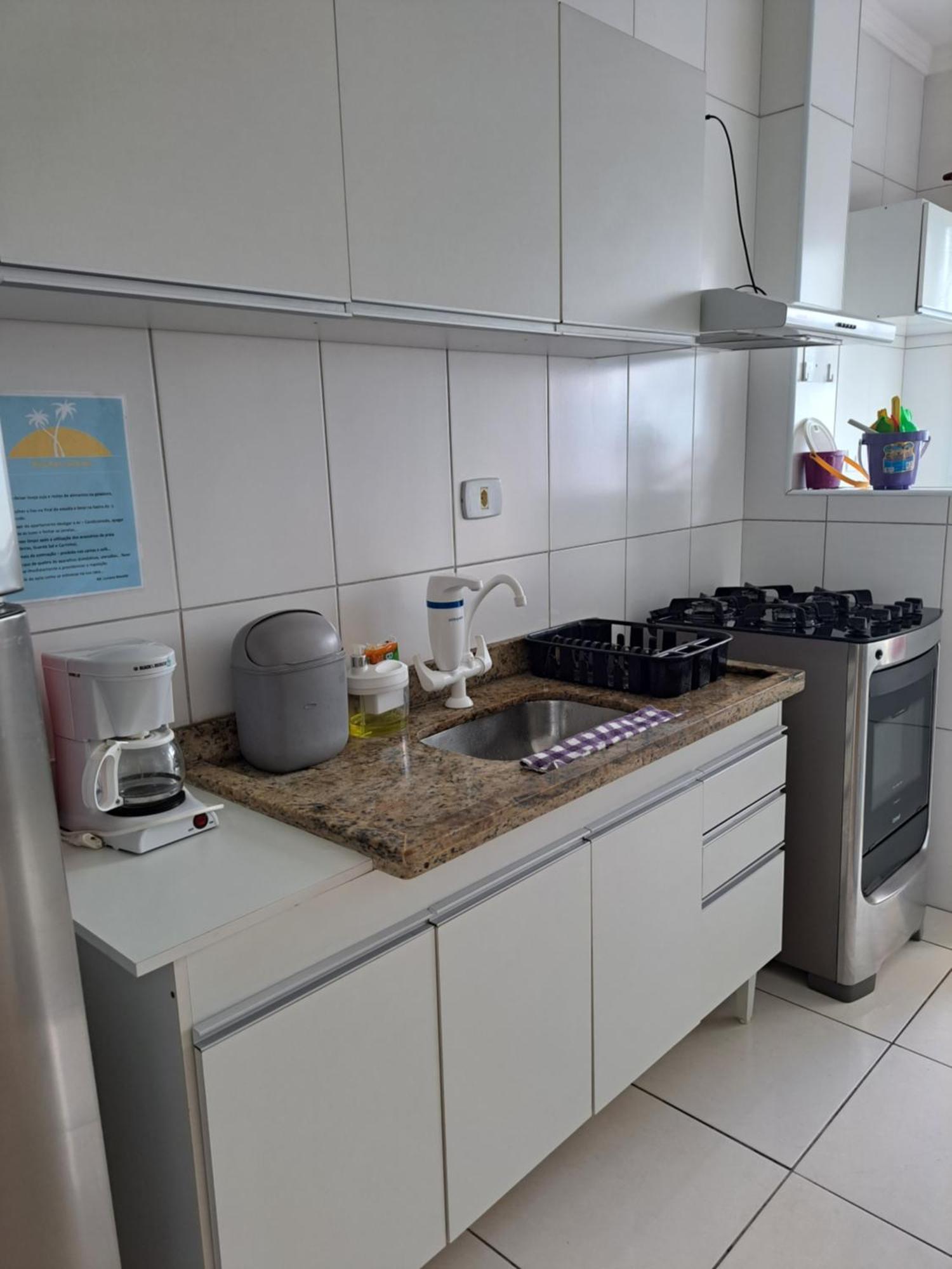 Apto Aconchegante Beira Mar Com Ar No Quarto Solemar Eksteriør bilde