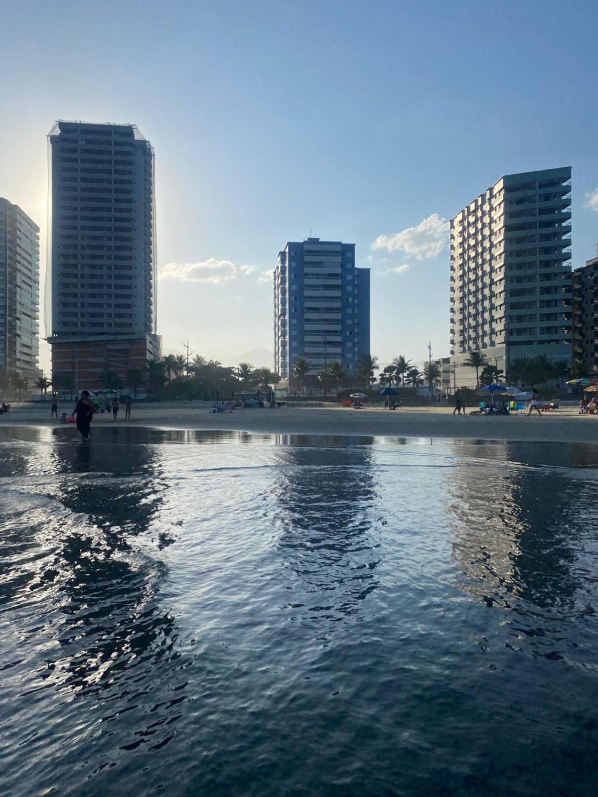 Apto Aconchegante Beira Mar Com Ar No Quarto Solemar Eksteriør bilde